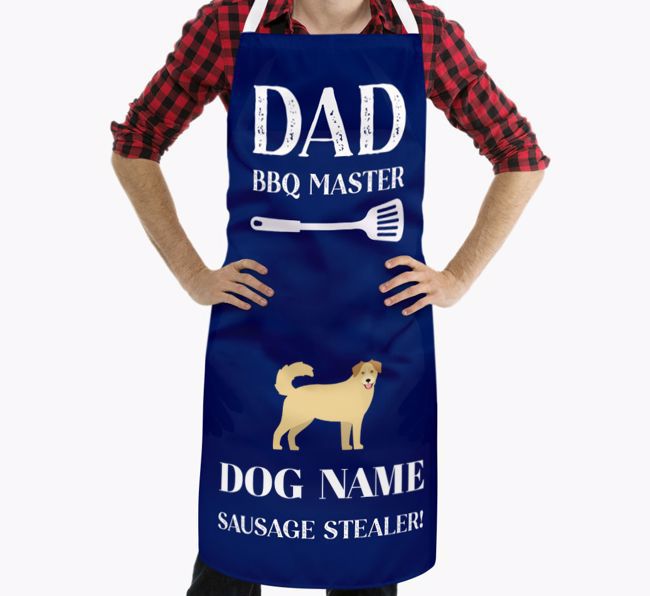 Master of the Barbecue: Personalised {breedFullName} Apron